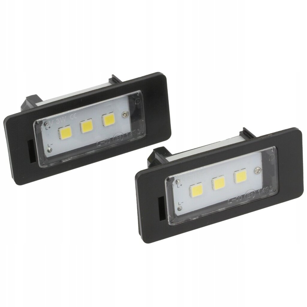 Komplekt 2 Numar Led Lampi, Bmw E39 E60 E61 E90 E91 E92 X5 E70 X6 E71, ME Premium hind ja info | Autopirnid | kaup24.ee