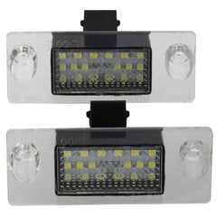 Led Registratsioonilamp Audi A3 8l A4 B5 Jaoks hind ja info | Autopirnid | kaup24.ee