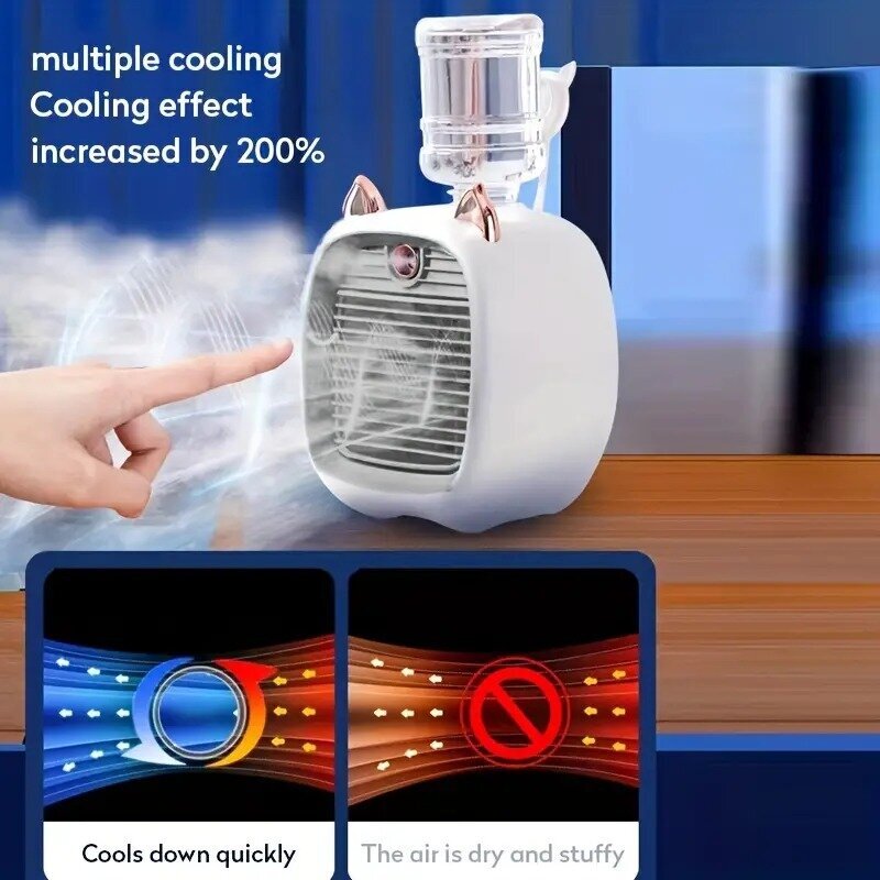 Tech Zone mini ventilaator, 4V-12V hind ja info | Ventilaatorid | kaup24.ee