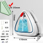 Hooha Window Washer magnetiline aknapuhasti, 25 - 35 mm цена и информация | Aknapesurobotid, aknapesurid | kaup24.ee