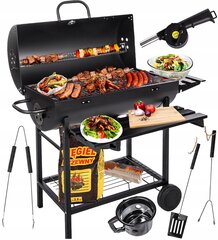 Grill Five-Star Grill&Chill, 115x71 cm, must цена и информация | Грили | kaup24.ee