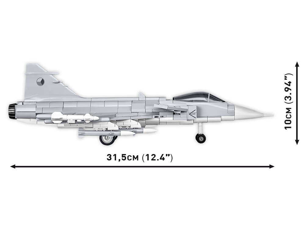 Plastkonstruktorid Saab JAS 39 Gripen C, 1/48, 5828 цена и информация | Klotsid ja konstruktorid | kaup24.ee