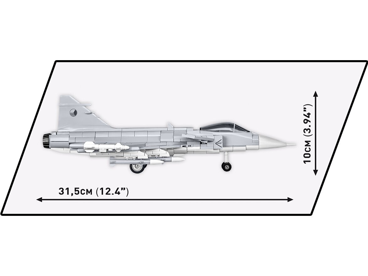 Plastkonstruktorid Saab JAS 39 Gripen C, 1/48, 5828 цена и информация | Klotsid ja konstruktorid | kaup24.ee