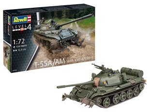 Конструктор Revell - T-55A/AM with KMT-6/EMT-5, 1/72, 03328 цена и информация | Конструкторы и кубики | kaup24.ee