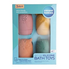 Набор силиконовых игрушек для ванны Canpol Babies цена и информация | Игрушки для малышей | kaup24.ee