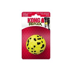 Koera mängupall Kong Reflex L, 7,62 cm, kollane цена и информация | Игрушки для собак | kaup24.ee