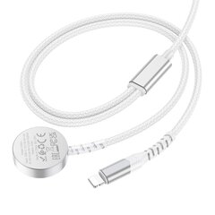 USB кабель Hoco CW54 2in1 USB-C to Lightning/Apple Watch 1.2 м, белый цена и информация | Borofone 43757-uniw | kaup24.ee