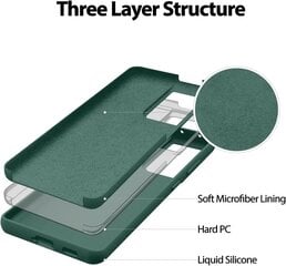 Чехол Mercury Silicone Case Samsung A556 A55 5G, темно зеленый цена и информация | Чехлы для телефонов | kaup24.ee