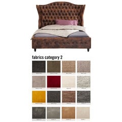 Кровать City Spirit, индивидуальная ткань 2, 160х200 см цена и информация | Кровати | kaup24.ee