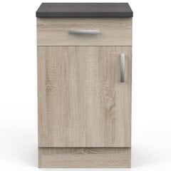Кухонный шкафчик Aatrium Paprika, 50x60x85 см, коричневый/серый цена и информация | Кухонные шкафчики | kaup24.ee