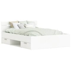 Кровать Aatrium Michigan, 140x200 см, белая цена и информация | Кровати | kaup24.ee