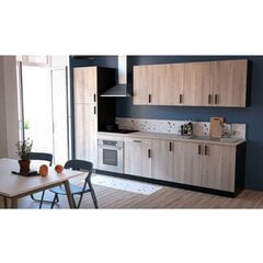 Köögikapp Aatrium Origan, 40x60x85 cm, pruun/must hind ja info | Köögikapid | kaup24.ee