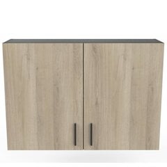 Köögikapp Aatrium Origan, 100x30x70 cm, pruun/must цена и информация | Кухонные шкафчики | kaup24.ee