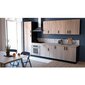 Köögikapp Aatrium Origan, 60x30x42 cm, pruun/must hind ja info | Köögikapid | kaup24.ee