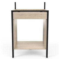 Кухонный шкафчик Aatrium Chili, 64x60x100 см, коричневый/черный цена и информация | Кухонные шкафчики | kaup24.ee