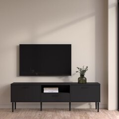 TV laud Aatrium Media, 177,2x39x56 cm, must hind ja info | TV alused | kaup24.ee