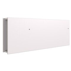 Полка Aatrium Juist Plus, 108x15x41 см, белая цена и информация | Полки | kaup24.ee