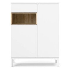 Комод Aatrium Roomers, 88.7x36,3x118.6 см, белый цена и информация | Комоды | kaup24.ee