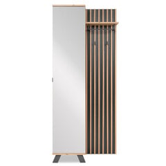 Прихожая шкаф Aatrium Mini Medan, 80x37 см, коричневый цена и информация | Комоды, тумбочки в прихожую | kaup24.ee