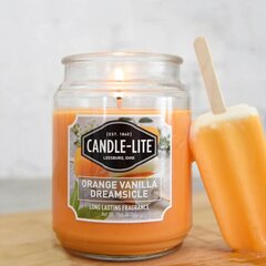 Candle Lite lõhnaküünal Orange Vanilla Dreamsicle 510 g цена и информация | Подсвечники, свечи | kaup24.ee
