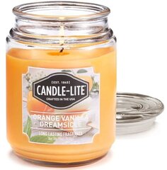 Candle Lite ароматическая свеча Orange Vanilla Dreamsicle 510 г цена и информация | Свечи, подсвечники | kaup24.ee
