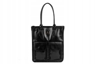 ЖЕНСКАЯ СУМКА-ШОППЕР LAURA BIAGGI BLACK BAG LB130 AB319_12401981193 цена и информация | Женские сумки | kaup24.ee