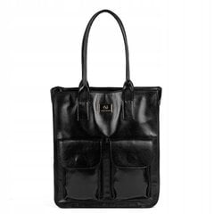 ЖЕНСКАЯ СУМКА-ШОППЕР LAURA BIAGGI BLACK BAG LB130 AB319_12401981193 цена и информация | Женские сумки | kaup24.ee