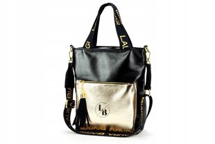 СУМКА POSTBAG LAURA BIAGGI ЧЕРНЫЙ РЕМЕШОК С ЛОГОТИПОМ LB39 L317095_10985552717 цена и информация | Женские сумки | kaup24.ee