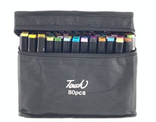 Маркеры двухсторонние Touch Pens Pro, 80 шт. цена и информация | Развивающие игрушки | kaup24.ee