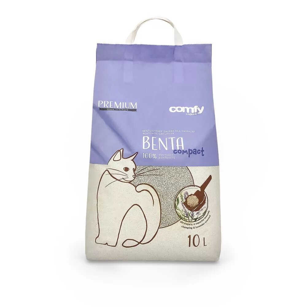 Allapanu kassidele Comfy Litter Benta Standard Lavender 10 l цена и информация | Kassiliiv | kaup24.ee