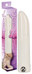 Vibraator "Lady Finger" You2Toys, valge hind ja info | Vibraatorid | kaup24.ee