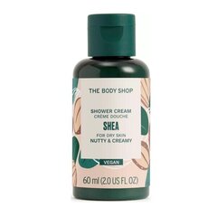 Душевный крем для сухой кожи The Body Shop Shea, 60 мл цена и информация | Масла, гели для душа | kaup24.ee