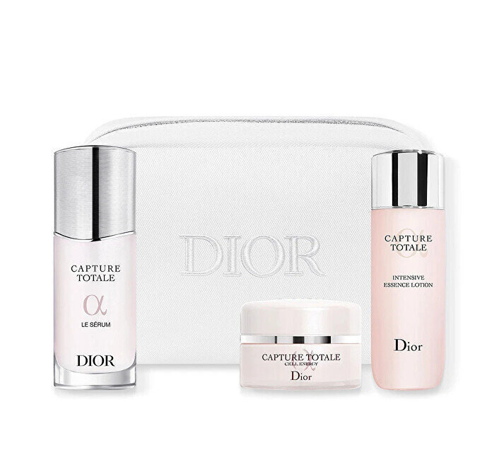 Komplekt Dior Capture Total Serum Ritual Care Set: losjoon, 50 ml + noorendav seerum, 30 ml + kortsudevastane pinguldav kreem, 15 ml hind ja info | Näokreemid | kaup24.ee