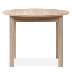 Раздвижной стол Aatrium Coburg 100-140 см, коричневый цвет цена и информация | Кухонные и обеденные столы | kaup24.ee