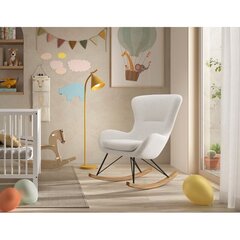 Кресло-качалка Aatrium Rocky 75x96x101 см, белого цвета цена и информация | Кресла в гостиную | kaup24.ee