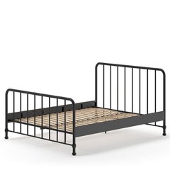 Кровать Aatrium Bronxx 160x200 см, черный цвет цена и информация | Кровати | kaup24.ee