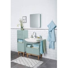 Vannitoakapp Tenzo Color Bath, 80x16x58 cm, roheline цена и информация | Шкафчики для ванной | kaup24.ee