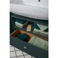Valamukapp Tenzo Color Bath, roheline цена и информация | Vannitoakapid | kaup24.ee