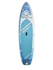 AIRFUN – Ocean 2 – надувная доска SUP, 320 х 82 х 15 см, бирюзовый синий цена и информация | SUP доски, водные лыжи, водные аттракционы | kaup24.ee