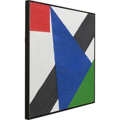 Maal Art Triangles Sinine, 100x100cm hind ja info | Seinapildid | kaup24.ee