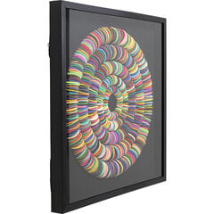Seinakaunistus Pasta Colore Circles, 80x80cm цена и информация | Картины, живопись | kaup24.ee