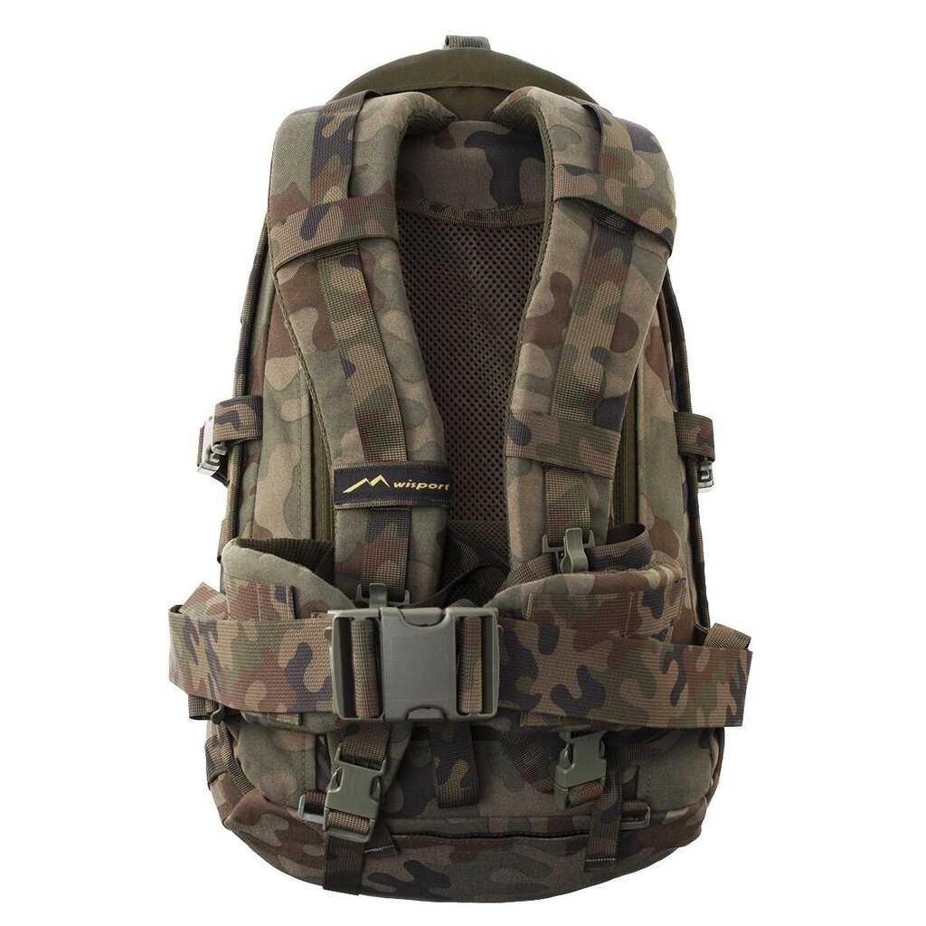 Seljakott Wisport Caracal 25 l PL Woodland muster 93 Full Camo hind ja info | Matkakotid ja reisikotid | kaup24.ee