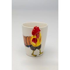 Tass Funny Animal Rooster, 12cm hind ja info | Klaasid, tassid ja kannud | kaup24.ee