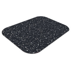 Põrandat kaitsev matt Tähtkuju galaktika, 100x70 cm цена и информация | Офисные кресла | kaup24.ee