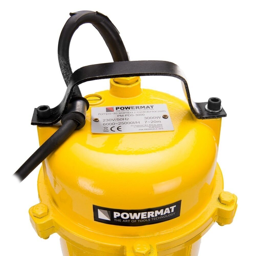 Septilise paagi pump, Powermat II, 750 W, 6000-25000 l/h цена и информация | Reoveepumbad | kaup24.ee