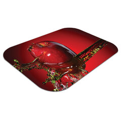 Põrandat kaitsev matt punane õun, 100x70 cm цена и информация | Офисные кресла | kaup24.ee