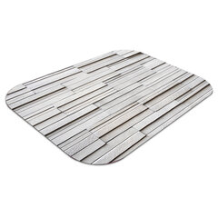 Põrandat kaitsev matt Valged lauad, 100x70 cm hind ja info | Kontoritoolid | kaup24.ee