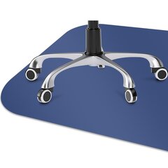 Põrandat kaitsev matt, 100x70 cm, sinine цена и информация | Офисные кресла | kaup24.ee