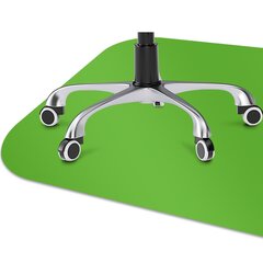 Põrandat kaitsev matt, 100x70 cm, roheline цена и информация | Офисные кресла | kaup24.ee