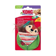 Игрушка для кошек Белочка Kong Pull-A-Parts, 12,7х9,5х3,1 см, разные цвета цена и информация | Игрушки для кошек | kaup24.ee